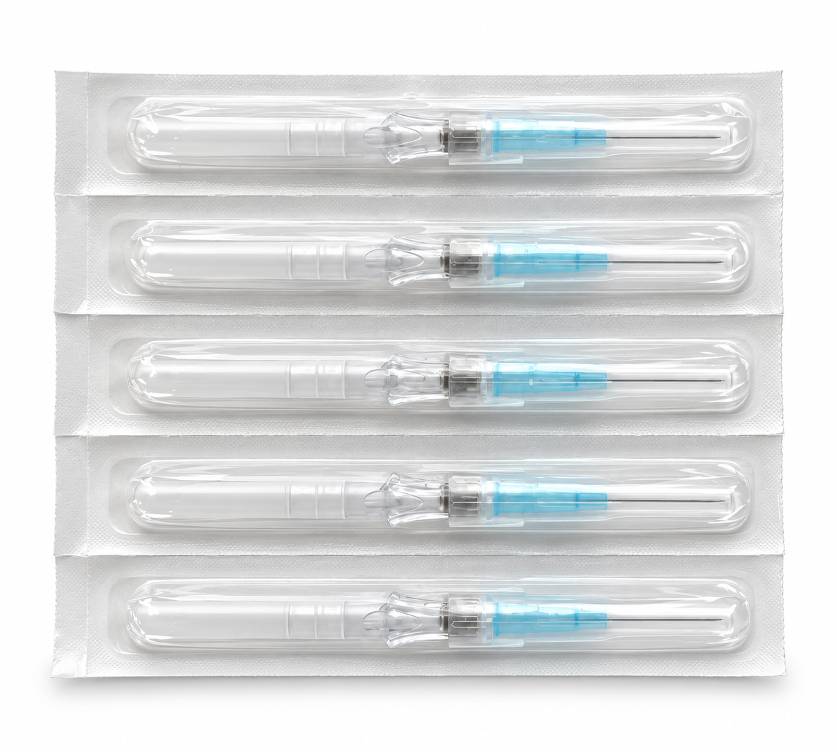 BD shielded IV catheters, 22 GA (blue), 5 pack