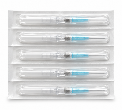 BD shielded IV catheters, 22 GA (blue), 5 pack