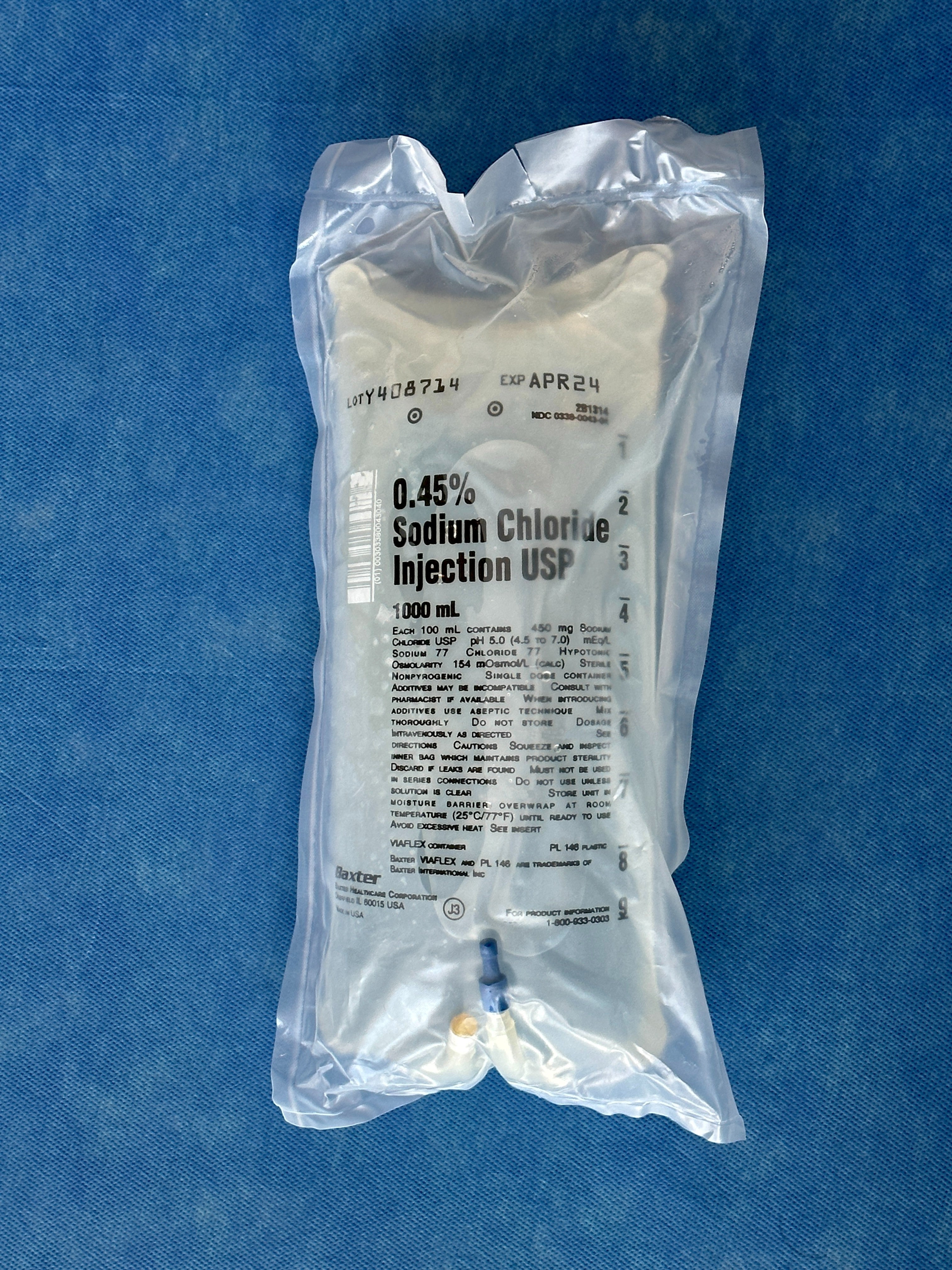 No Rx Required - IV Fluid Bag 0.9% Sodium Chloride (Normal Saline) 250 – IV  Supply Clinic