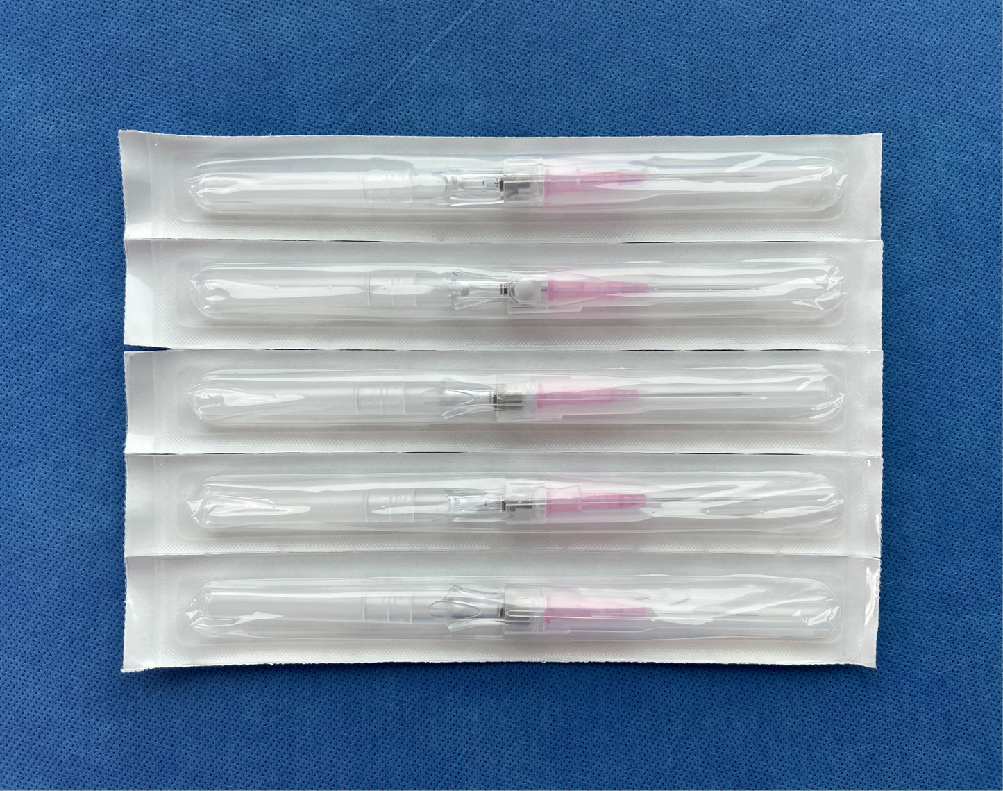 Shielded IV Catheter - 18G / 20G / 22G / 24G - 5 Pack